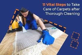 Take Care of Carpets after Thorough Cleaning